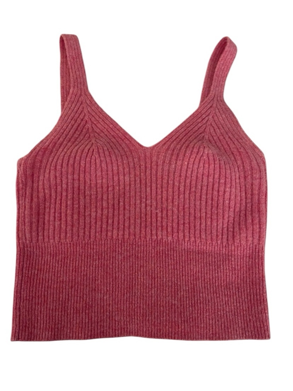 SANDRO PINK SWEATER TANK